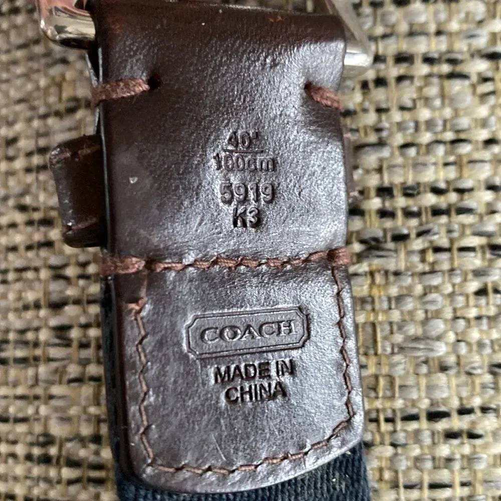 Coach  belt